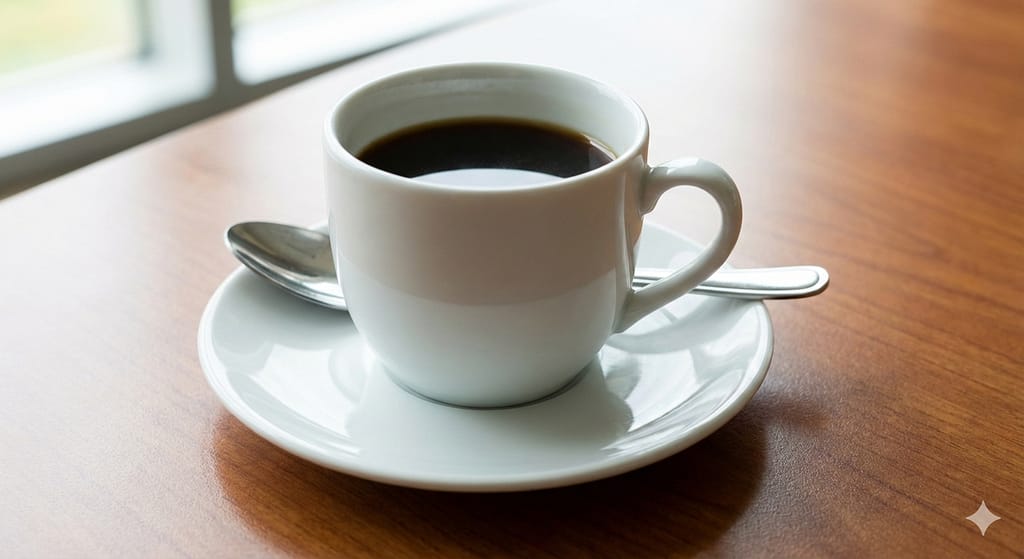 スプーンを置く位置