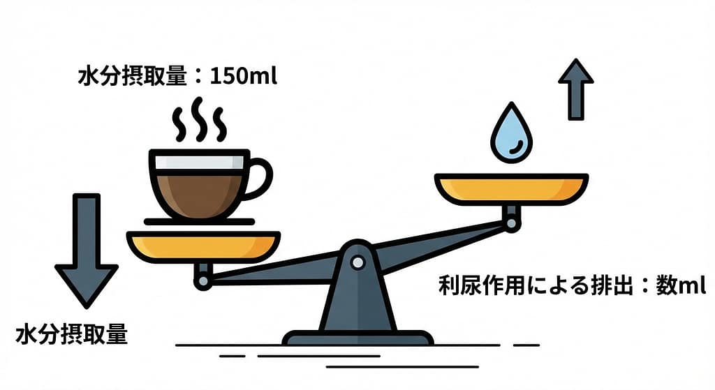 天秤(バランススケール)を使った比較イラスト
