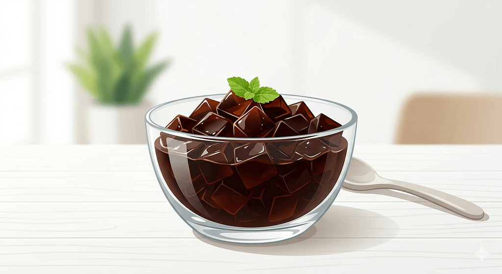 寒天を使った簡単で美味しいカロリーゼロのコーヒーゼリー