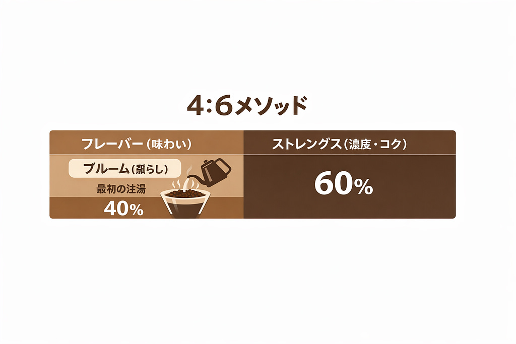 4:6メソッド 粕谷哲 レシピ 蒸らし