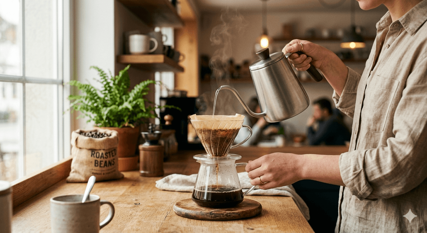 コーヒーを注ぐやつの名前や選び方を解説するガイド