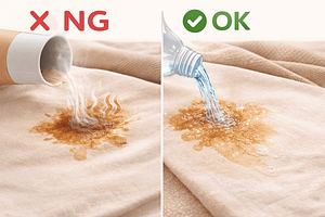 ミルク入りコーヒーの落とし方 お湯はNG冷水を使用